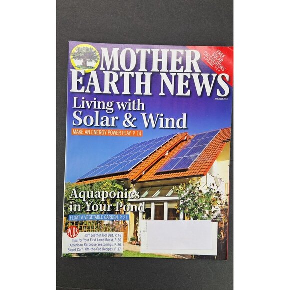 Mother Earth News Magazine Lot of 6 From 2017 2018 Bundle Farm Homestead Solar - Picture 6 of 8